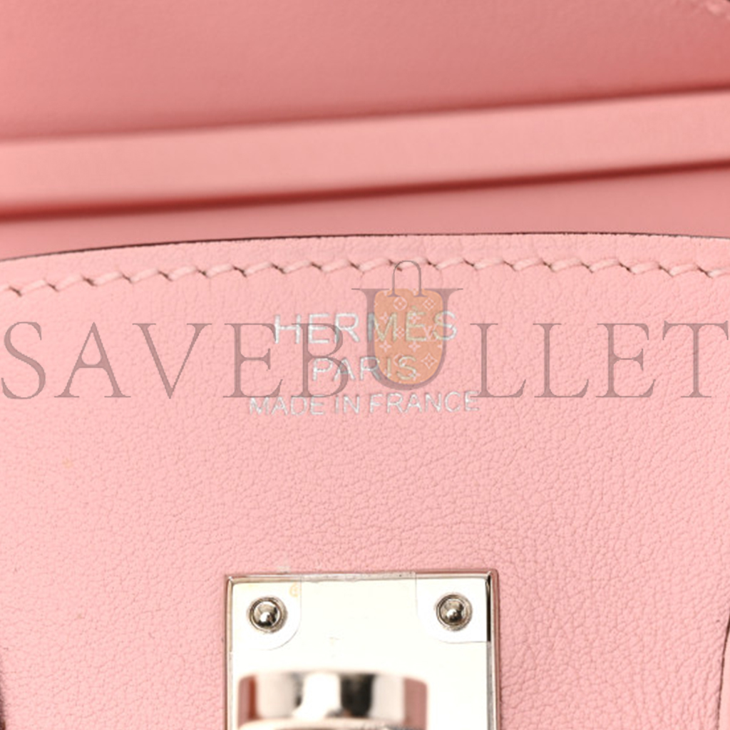 HERMES SWIFT BIRKIN 25 ROSE SAKURA 1402499 (25*22*13cm) HERMES SWIFT BIRKIN 25 ROSE SAKURA 1402499 (25*22*13cm)